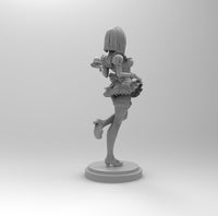 D012 - DBZ anime character, Android 18 Maid Version ( + NSFW ) , STL 3D model design print files