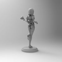 D012 - DBZ anime character, Android 18 Maid Version ( + NSFW ) , STL 3D model design print files