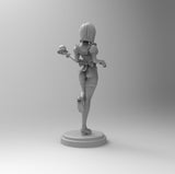 D012 - DBZ anime character, Android 18 Maid Version ( + NSFW ) , STL 3D model design print files