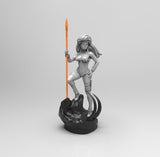 E496 - Comic character design, The Savage Rogue character design statue, STL 3D model design print download files