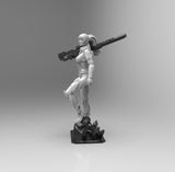 E500 - Games character design, The Sogekie statue, STL 3D model design print download files